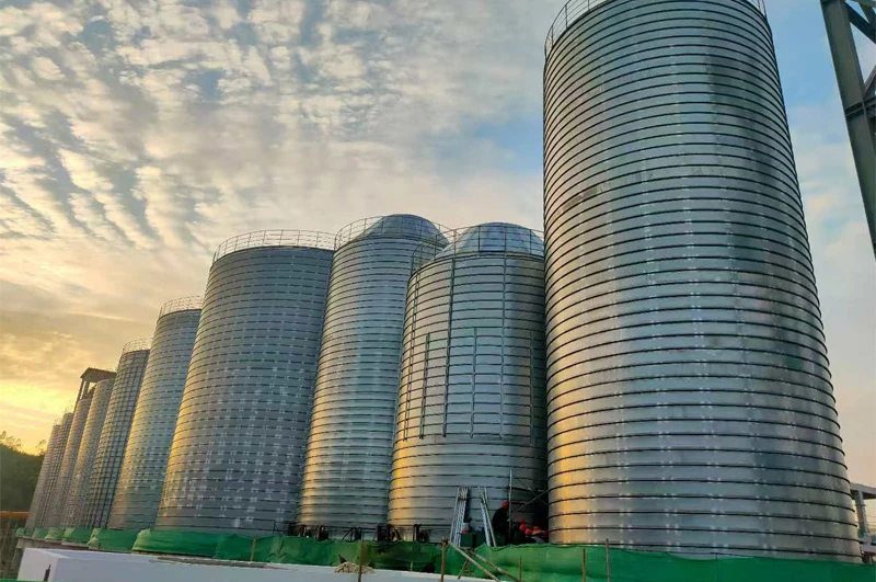 Steel silo